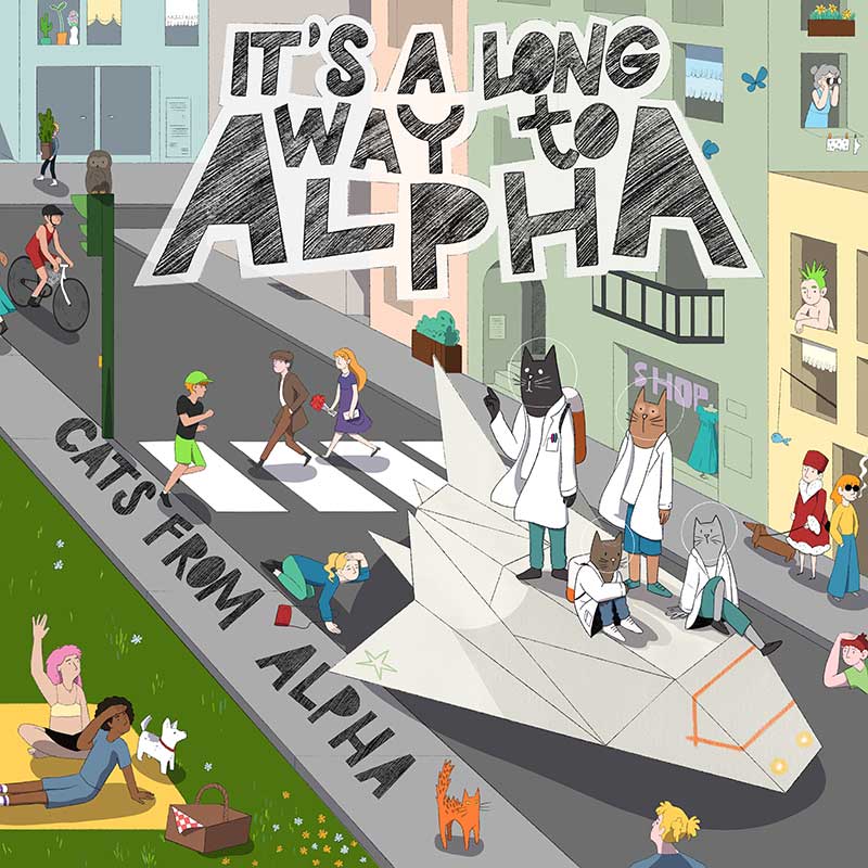 New album “It’s a long way to Alpha” is out!